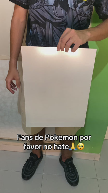 Poster lenticular 3D Pokemon